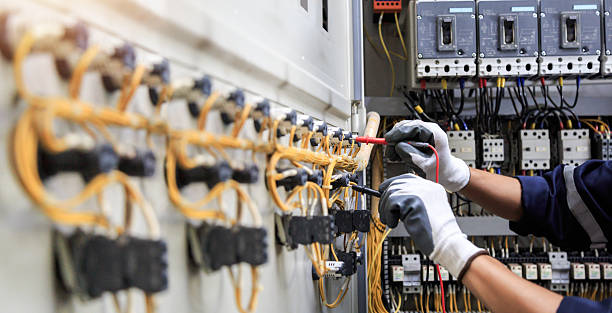 Professional Electrician technician working in North Boston, NY
